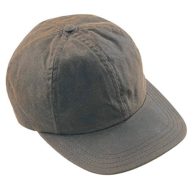 Barbour Wax Sports Cap for Men in Olive