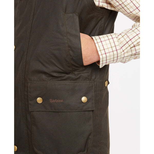 Barbour Westmorland Waistcoat in Olive