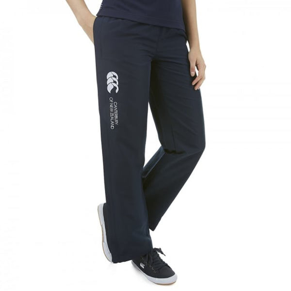 Canterbury Stadium Pant Open Hem for Women in Navy