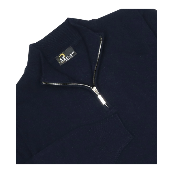 Massoti Lambswool 1/4 Zip for Men