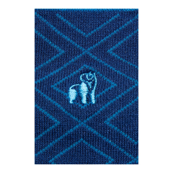 Swole Panda Diamond Bamboo Socks