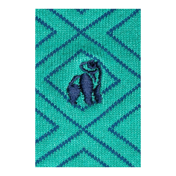 Swole Panda Diamond Bamboo Socks