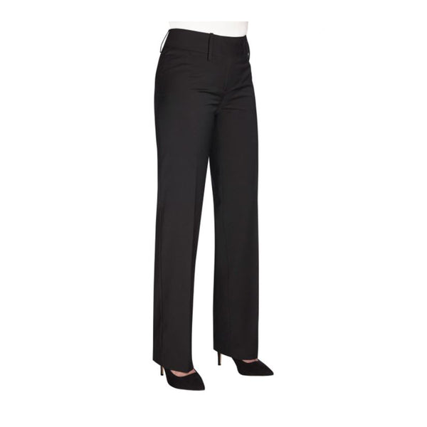 Miranda Parallel Leg Trouser for Women in Black