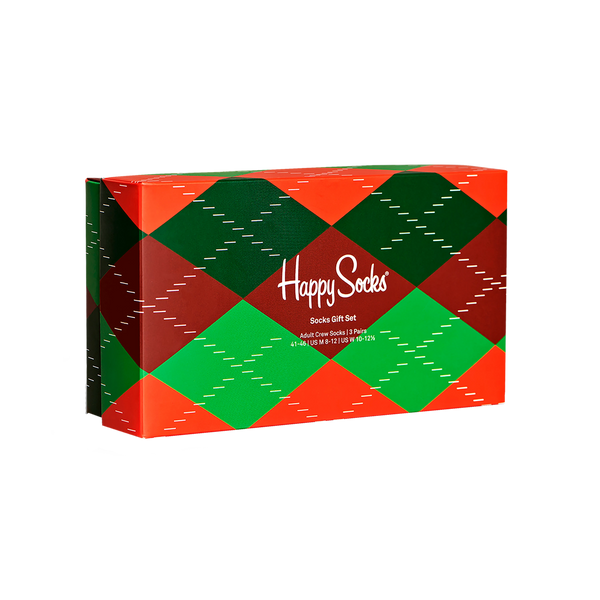 Happy Socks 3 Pack Holiday Classics Gift Set