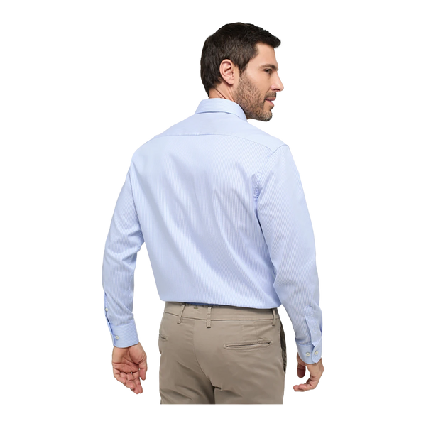 Eterna Stripe Long Sleeve Formal Shirt for Men