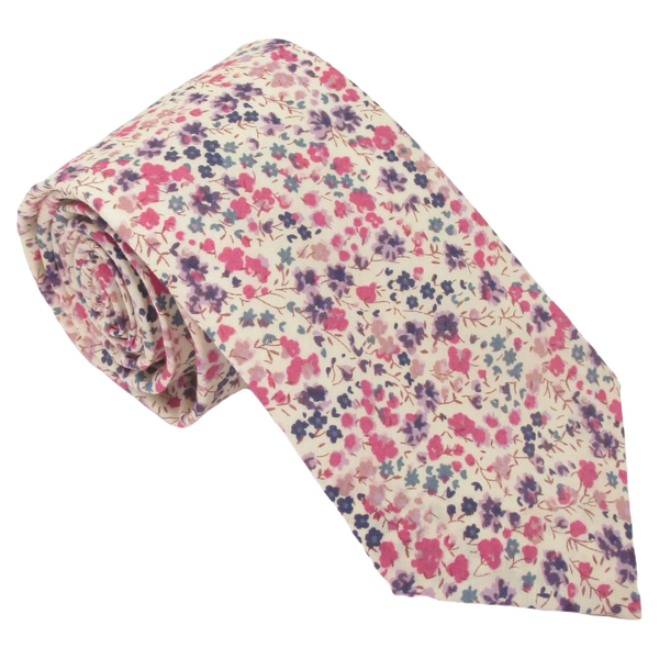 Van Buck Tie Made with Liberty Fabric (Extra-Long)