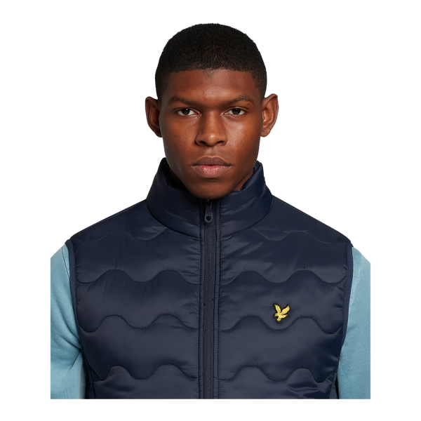 Lyle & Scott Crest Quilted Gilet for Men